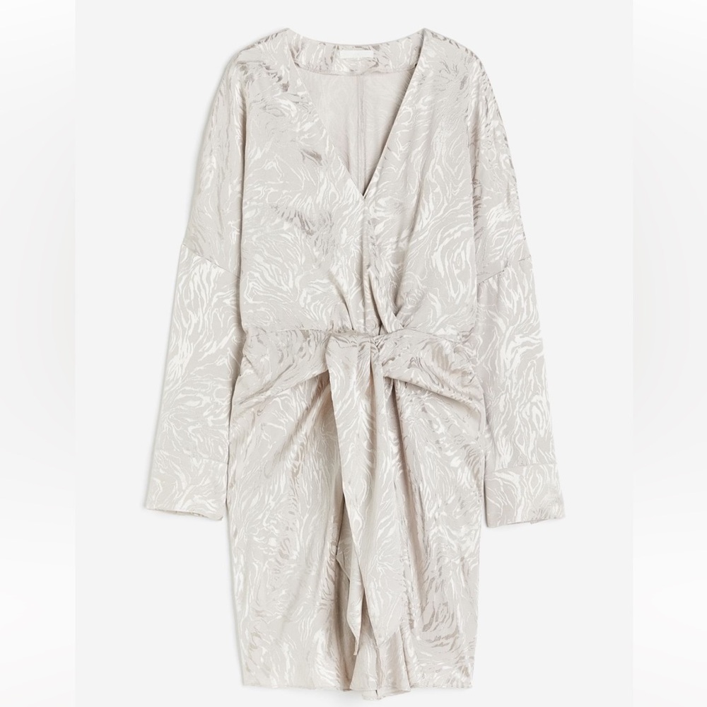 H&M Jacquard weave dress